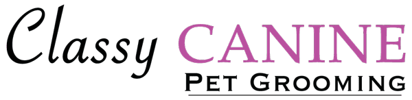 Classy Canine Pet Grooming Logo